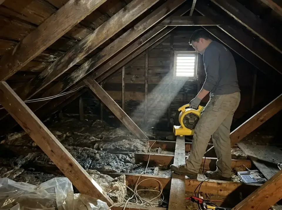 attic-water-damage-drying-proc-007 — frequently asked questions, Emergency Water Extraction & 24/7 Flood Response in Caddo M…